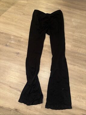 SHEIN Black Flared Leggings